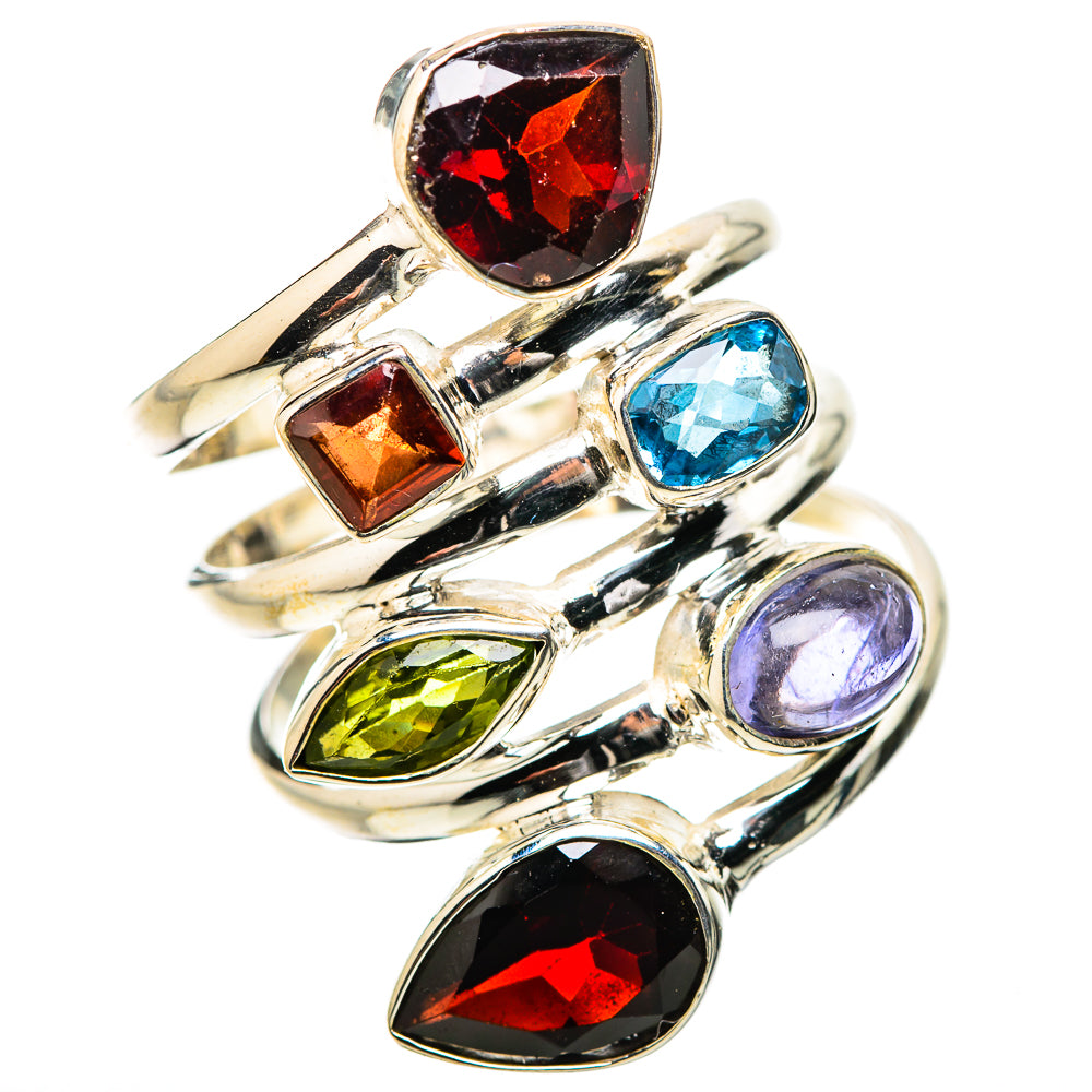 Garnet Rings handcrafted by Anasilvercos - RING131522 - Photo 2