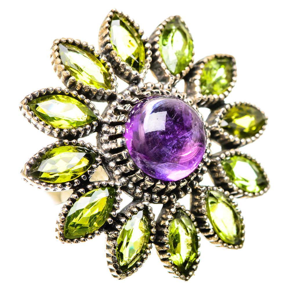 Amethyst Rings handcrafted by Anasilvercos - RING131524 - Photo 2