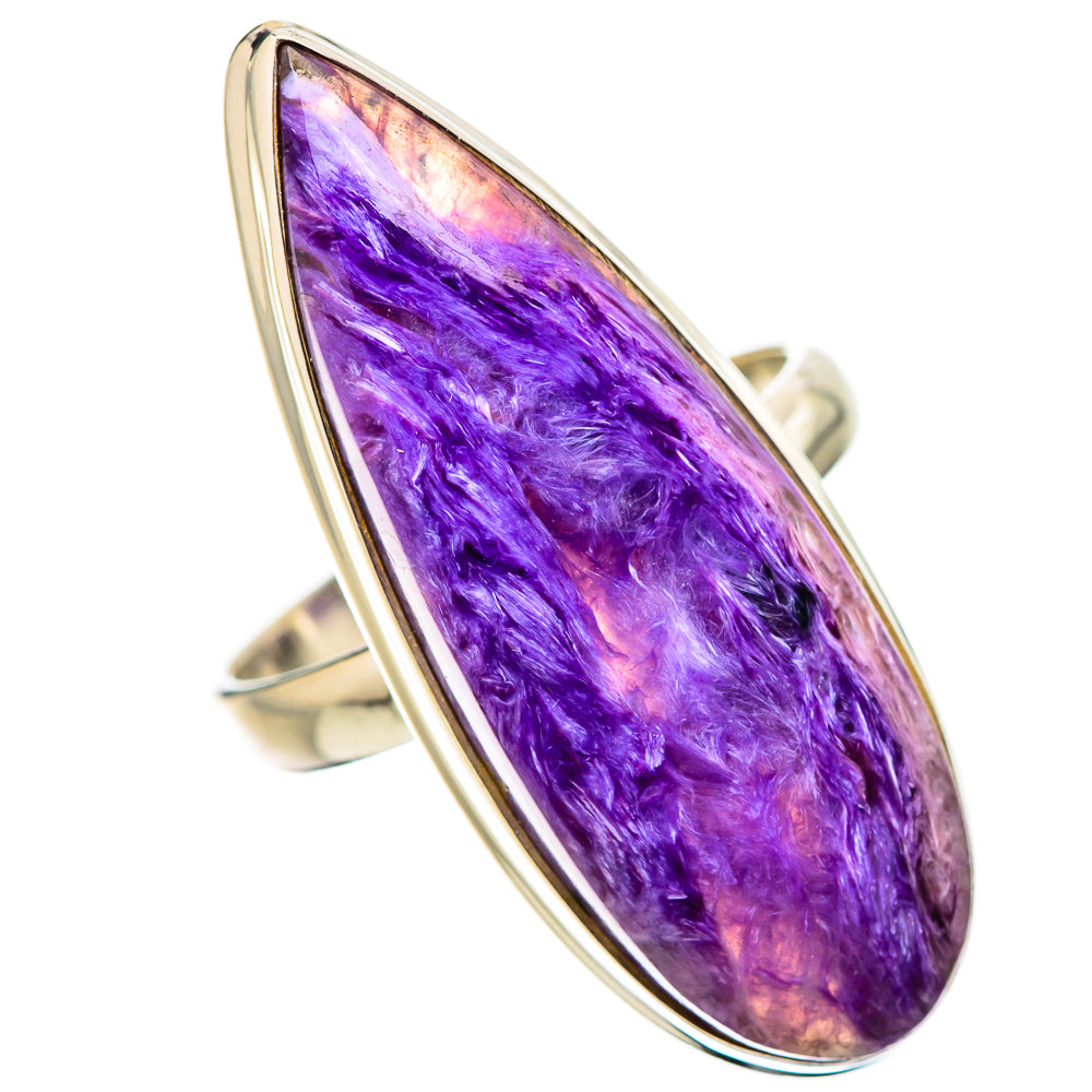 Charoite Rings handcrafted by Anasilvercos - RING131538 - Photo 2