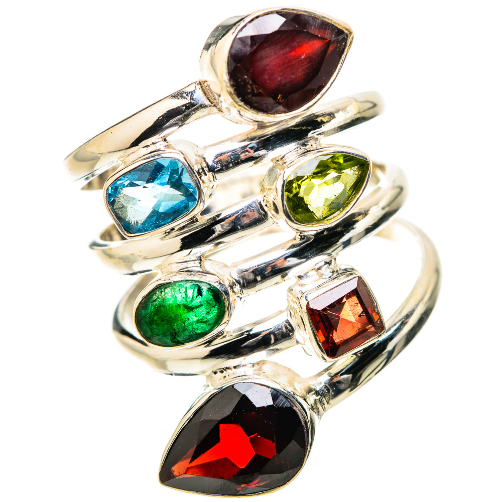 Garnet Rings handcrafted by Anasilvercos - RING131544 - Photo 2