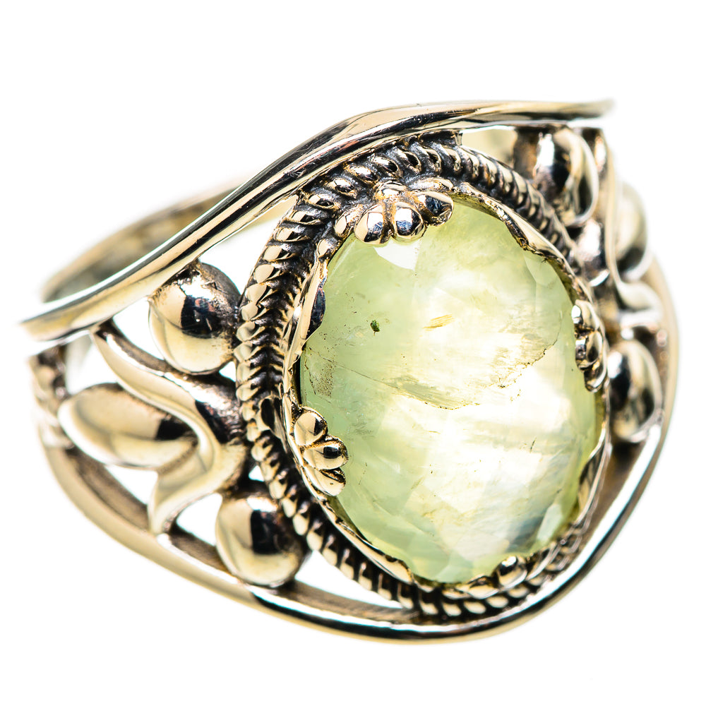 Prehnite Rings handcrafted by Anasilvercos - RING131549 - Photo 2