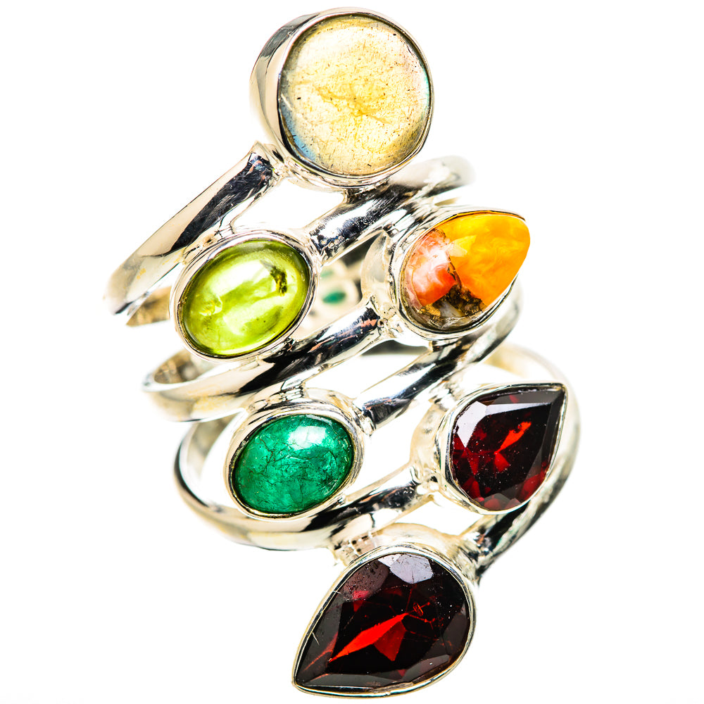 Garnet Rings handcrafted by Anasilvercos - RING131659 - Photo 2