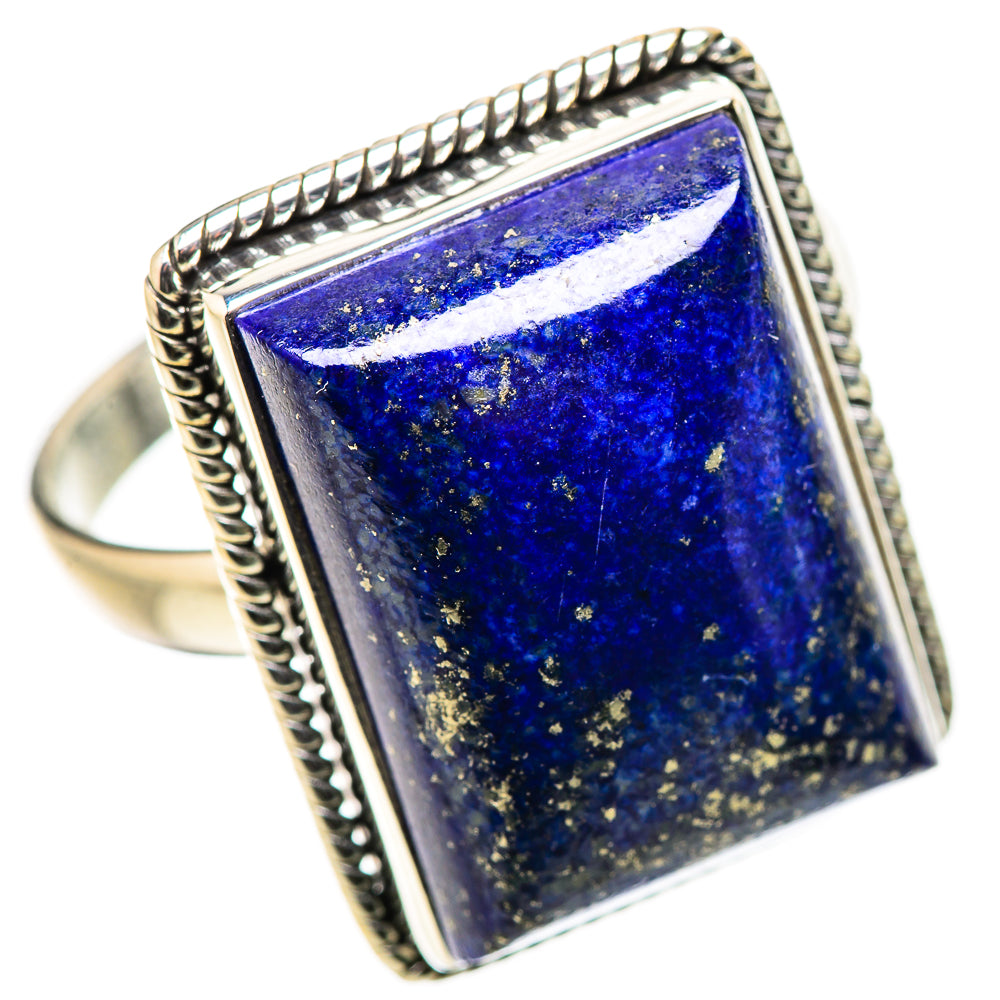 Lapis Lazuli Rings handcrafted by Anasilvercos - RING131670 - Photo 2