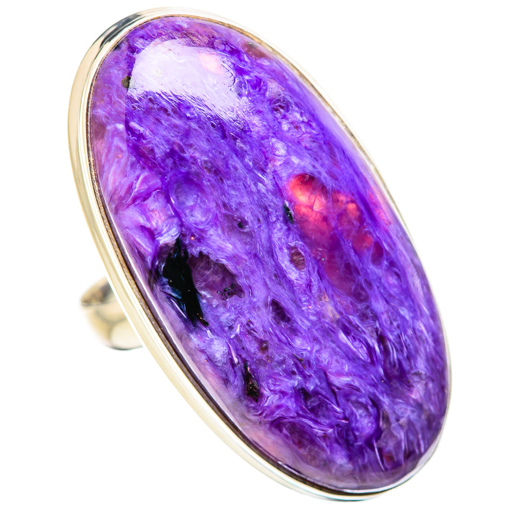 Charoite Rings handcrafted by Anasilvercos - RING131676 - Photo 2