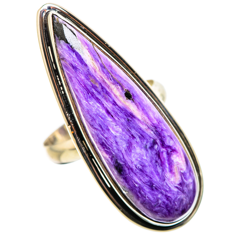 Charoite Rings handcrafted by Anasilvercos - RING131677 - Photo 2
