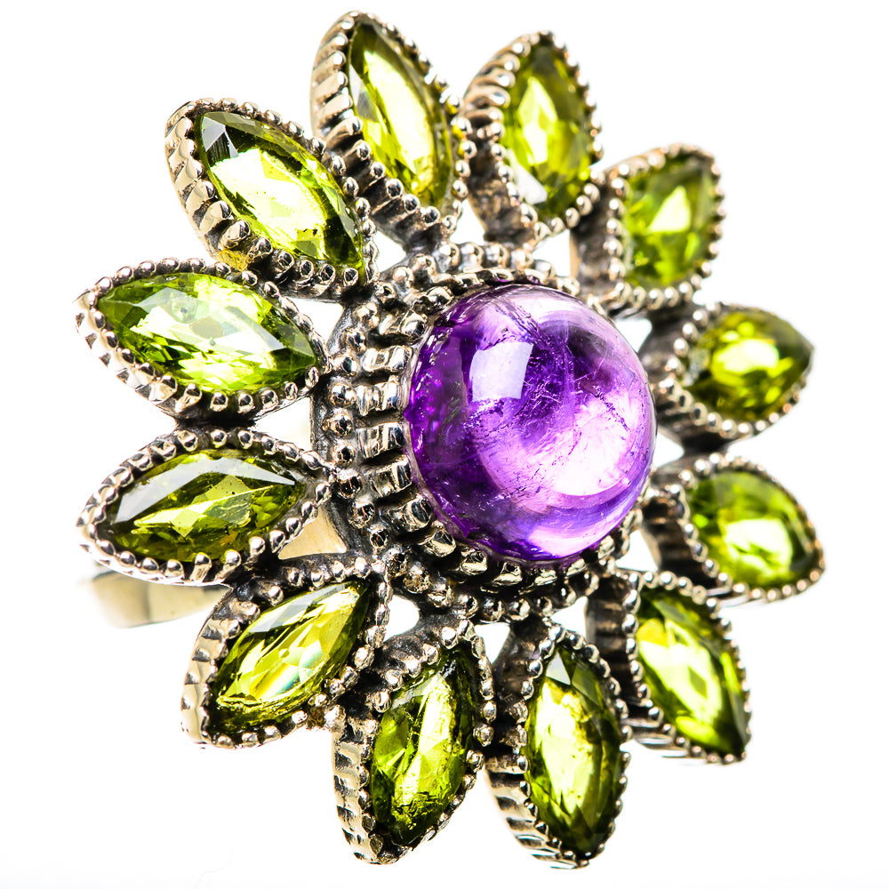 Amethyst Rings handcrafted by Anasilvercos - RING131683 - Photo 2