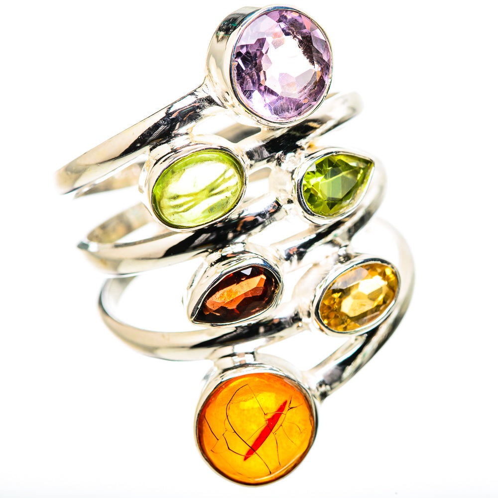 Baltic Amber Rings handcrafted by Anasilvercos - RING131685 - Photo 2