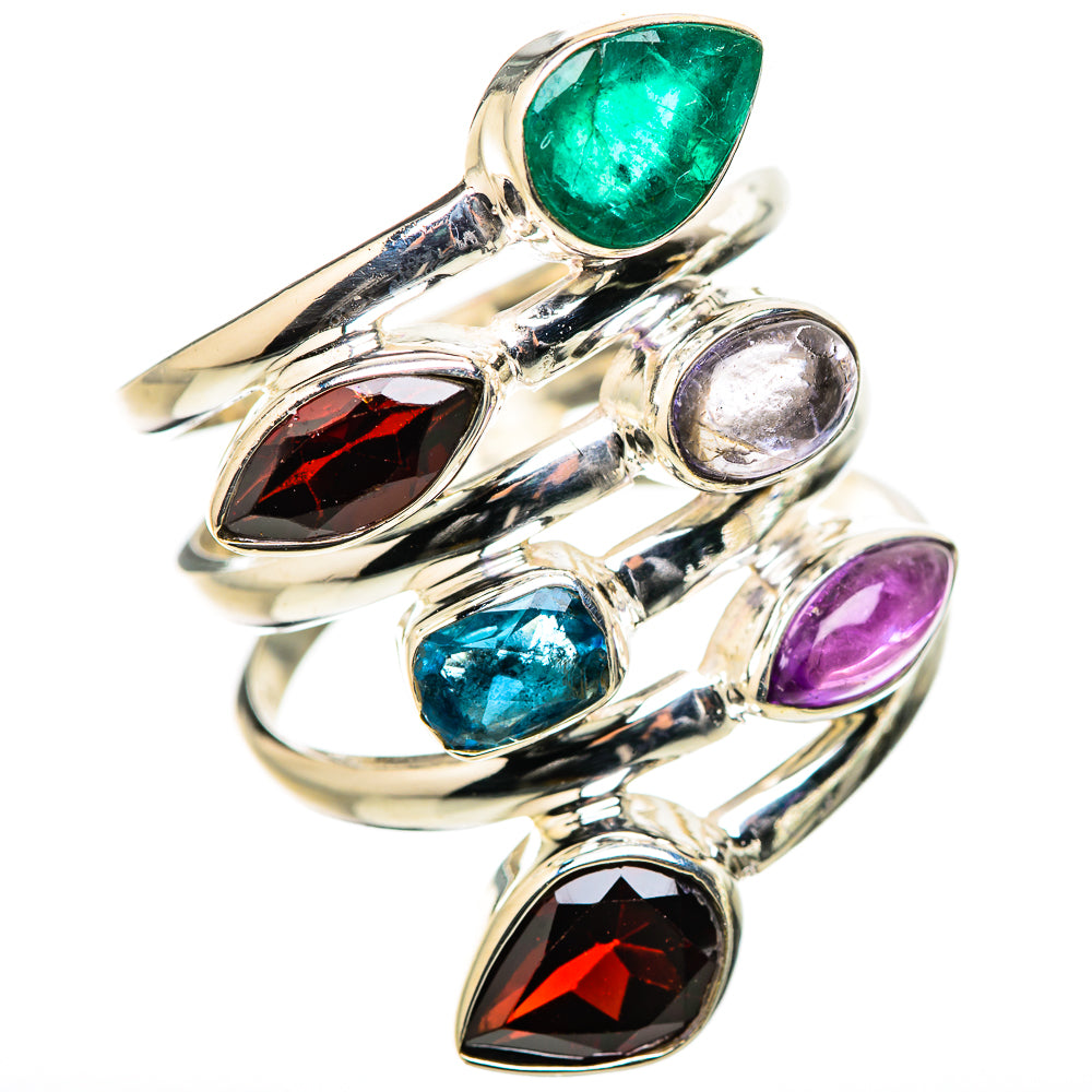 Garnet Rings handcrafted by Anasilvercos - RING131699 - Photo 2