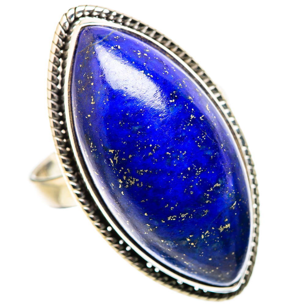 Lapis Lazuli Rings handcrafted by Anasilvercos - RING131725 - Photo 2