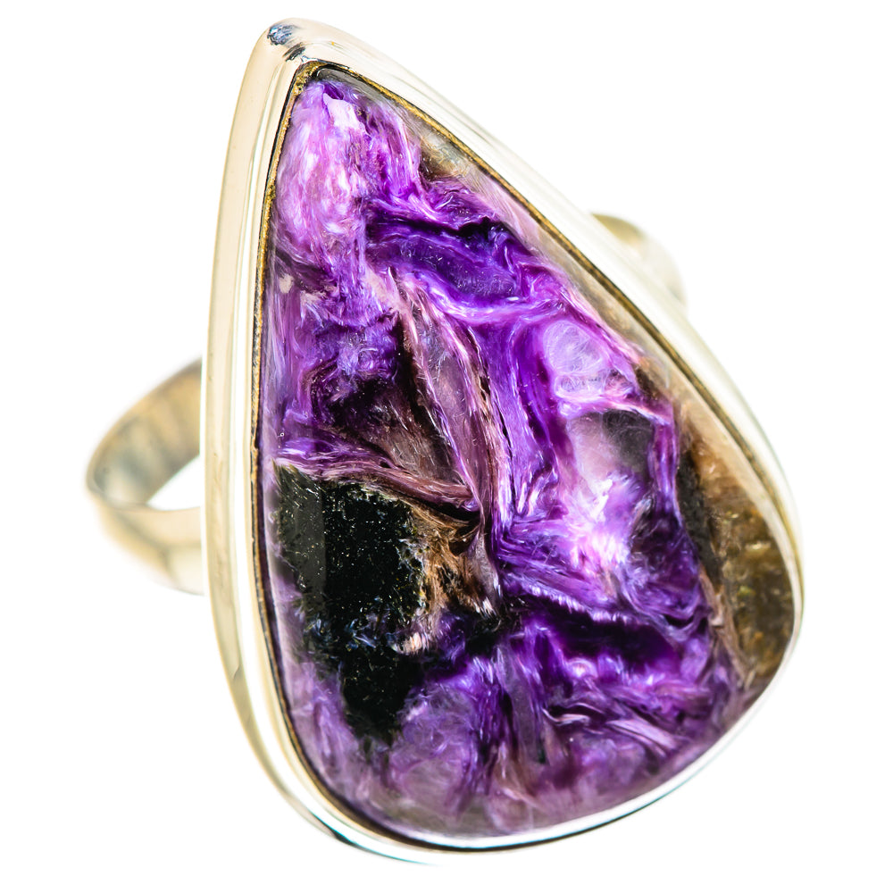 Charoite Rings handcrafted by Anasilvercos - RING131733 - Photo 2