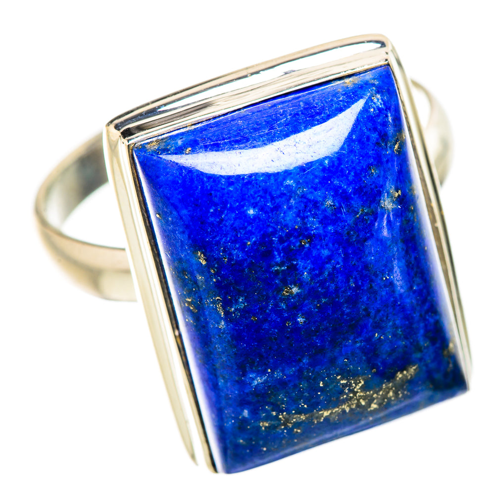 Lapis Lazuli Rings handcrafted by Anasilvercos - RING131735 - Photo 2