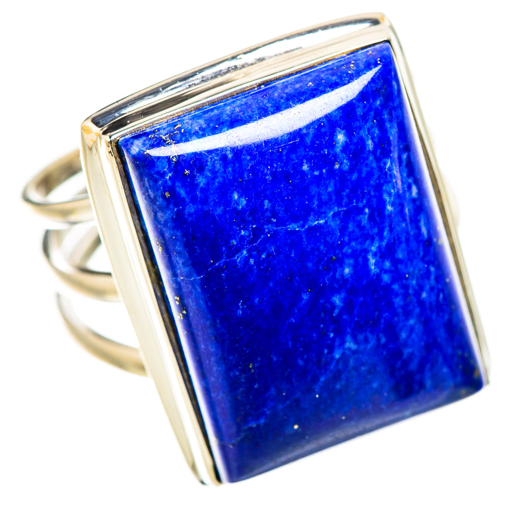 Lapis Lazuli Rings handcrafted by Anasilvercos - RING131749 - Photo 2