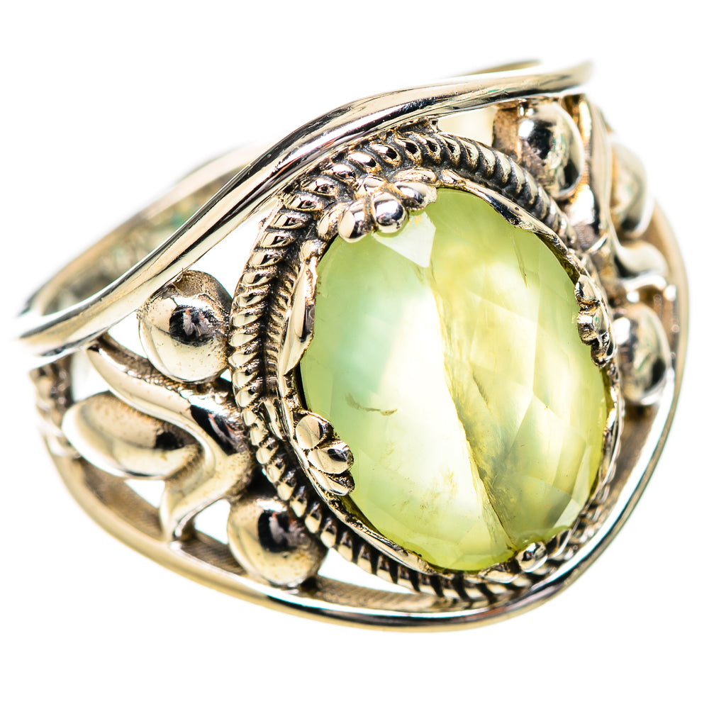 Prehnite Rings handcrafted by Anasilvercos - RING131799 - Photo 2