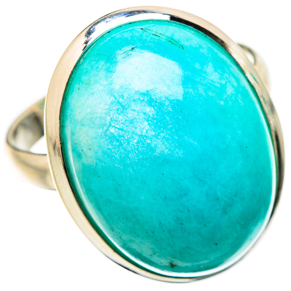 Peruvina Amazonite Rings handcrafted by Anasilvercos - RING131809 - Photo 2