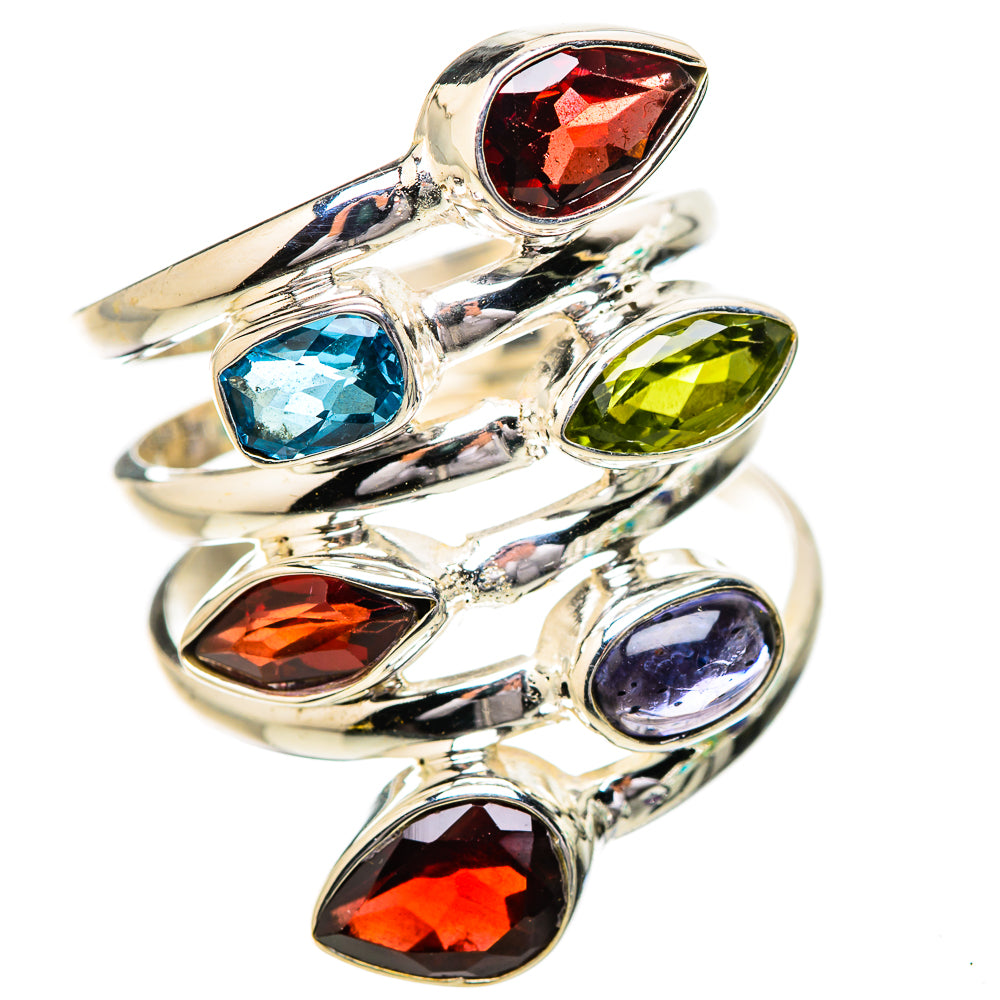 Garnet Rings handcrafted by Anasilvercos - RING131817 - Photo 2