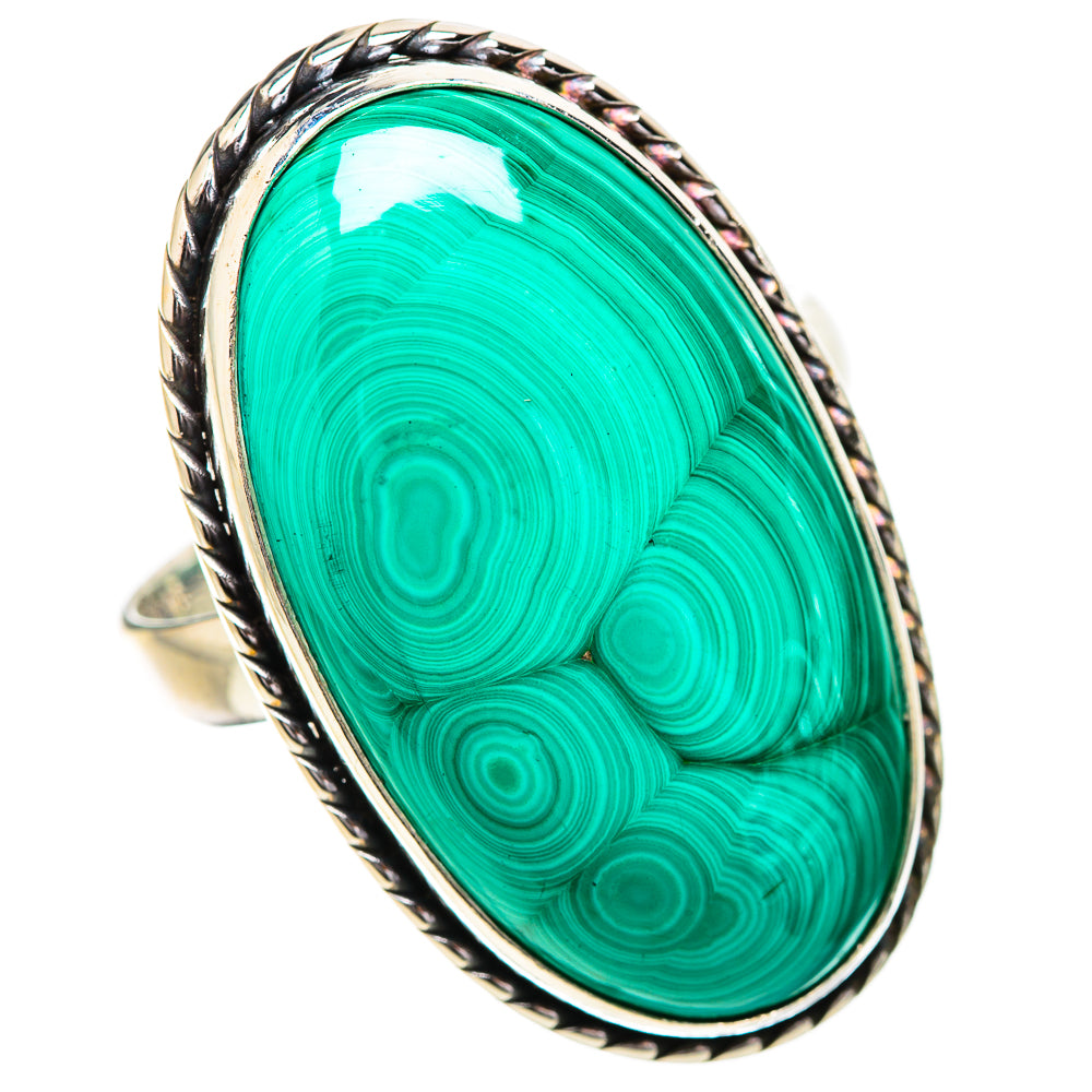 Malachite Rings handcrafted by Anasilvercos - RING131861 - Photo 2