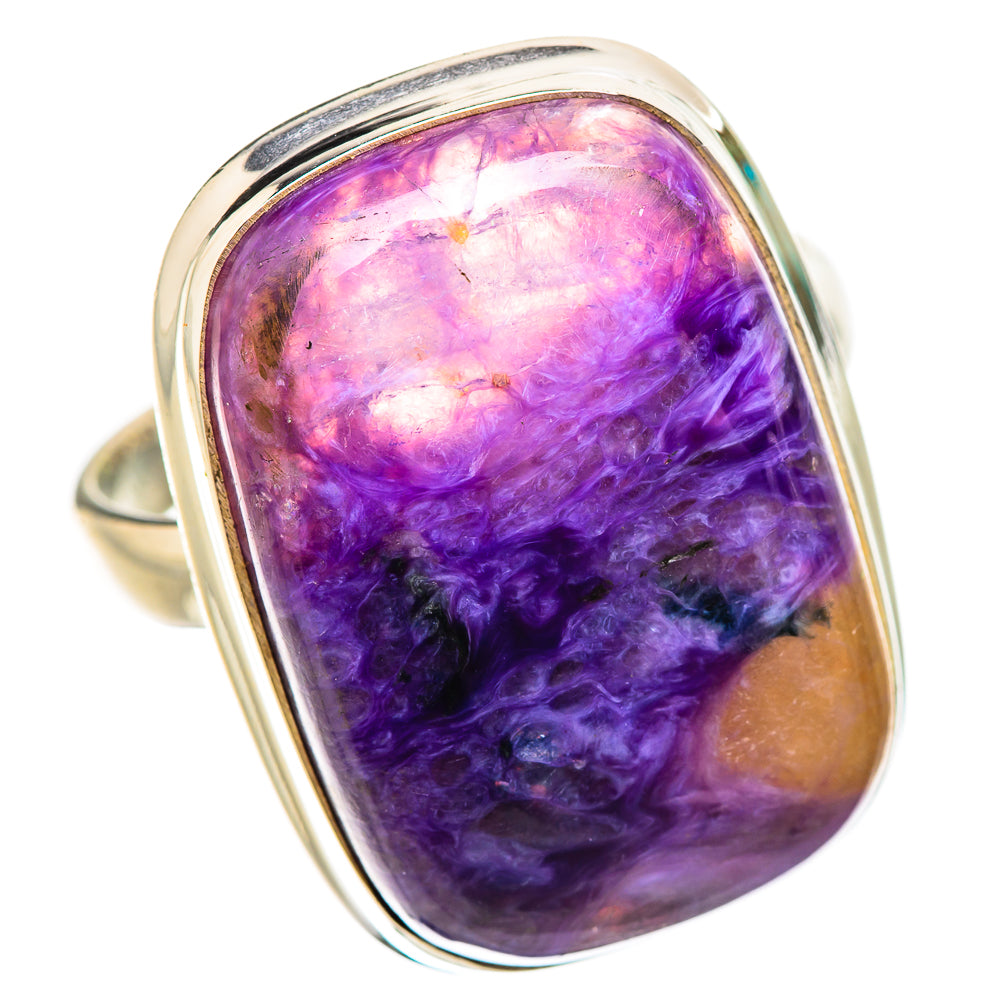 Charoite Rings handcrafted by Anasilvercos - RING131865 - Photo 2