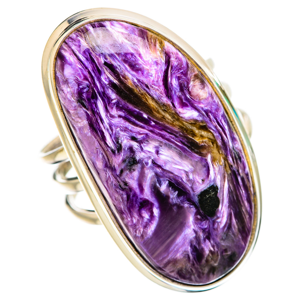 Charoite Rings handcrafted by Anasilvercos - RING131866 - Photo 2