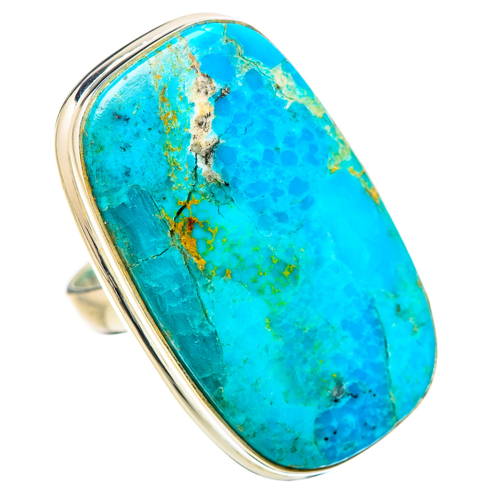 Chrysocolla Rings handcrafted by Anasilvercos - RING131877 - Photo 2