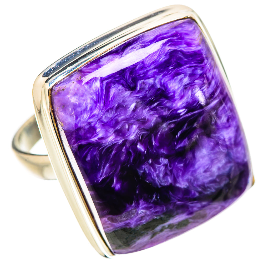 Charoite Rings handcrafted by Anasilvercos - RING131885 - Photo 2