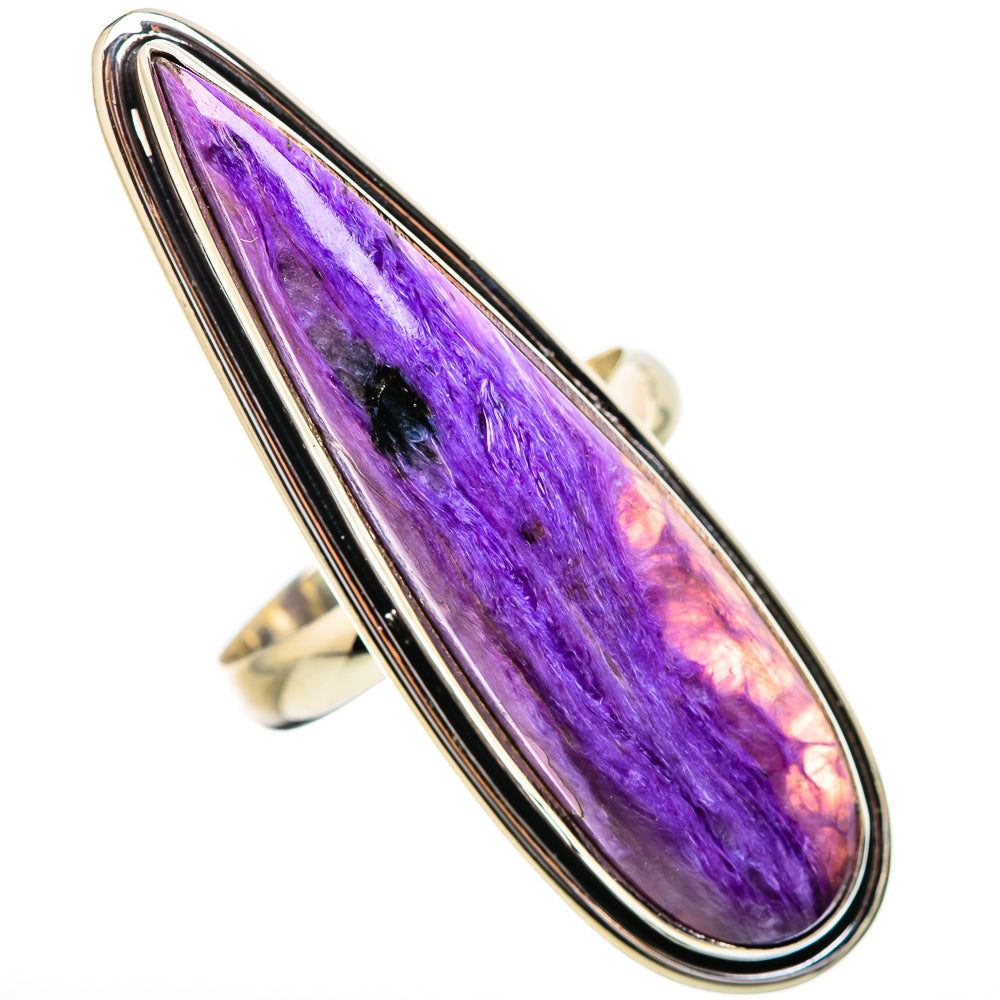 Charoite Rings handcrafted by Anasilvercos - RING131907 - Photo 2