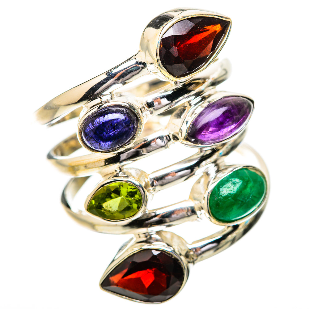 Garnet Rings handcrafted by Anasilvercos - RING131908 - Photo 2