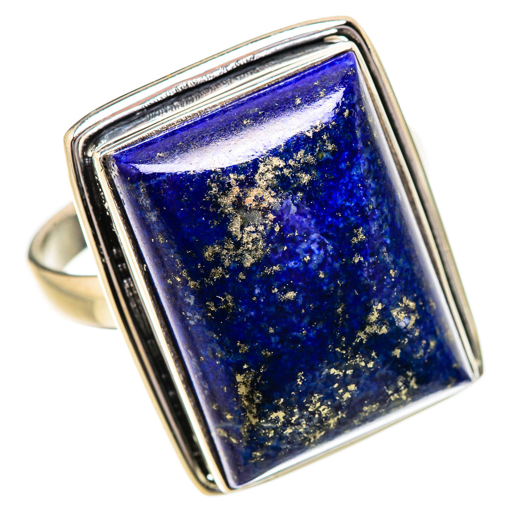Lapis Lazuli Rings handcrafted by Anasilvercos - RING131914 - Photo 2