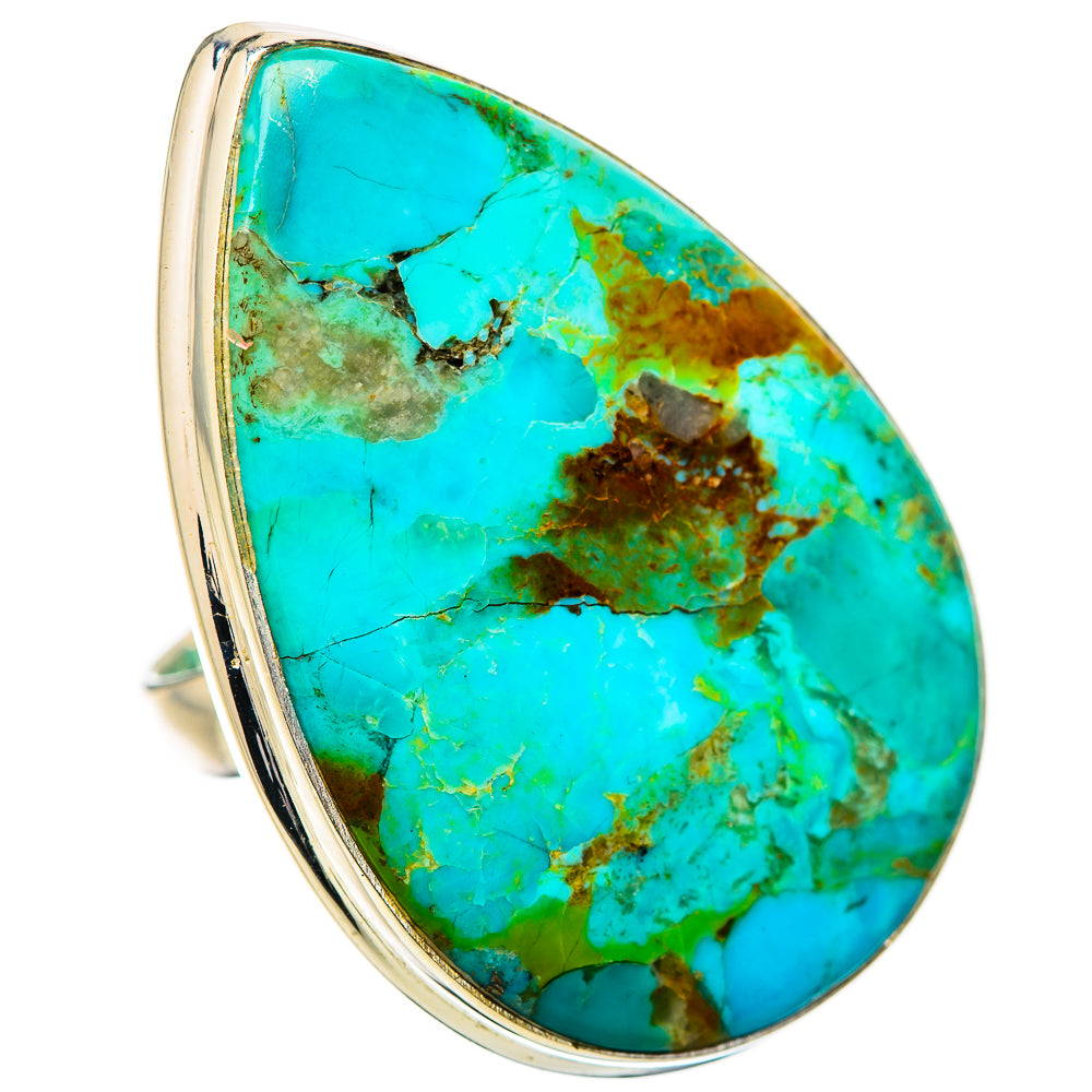 Chrysocolla Rings handcrafted by Anasilvercos - RING131917 - Photo 2