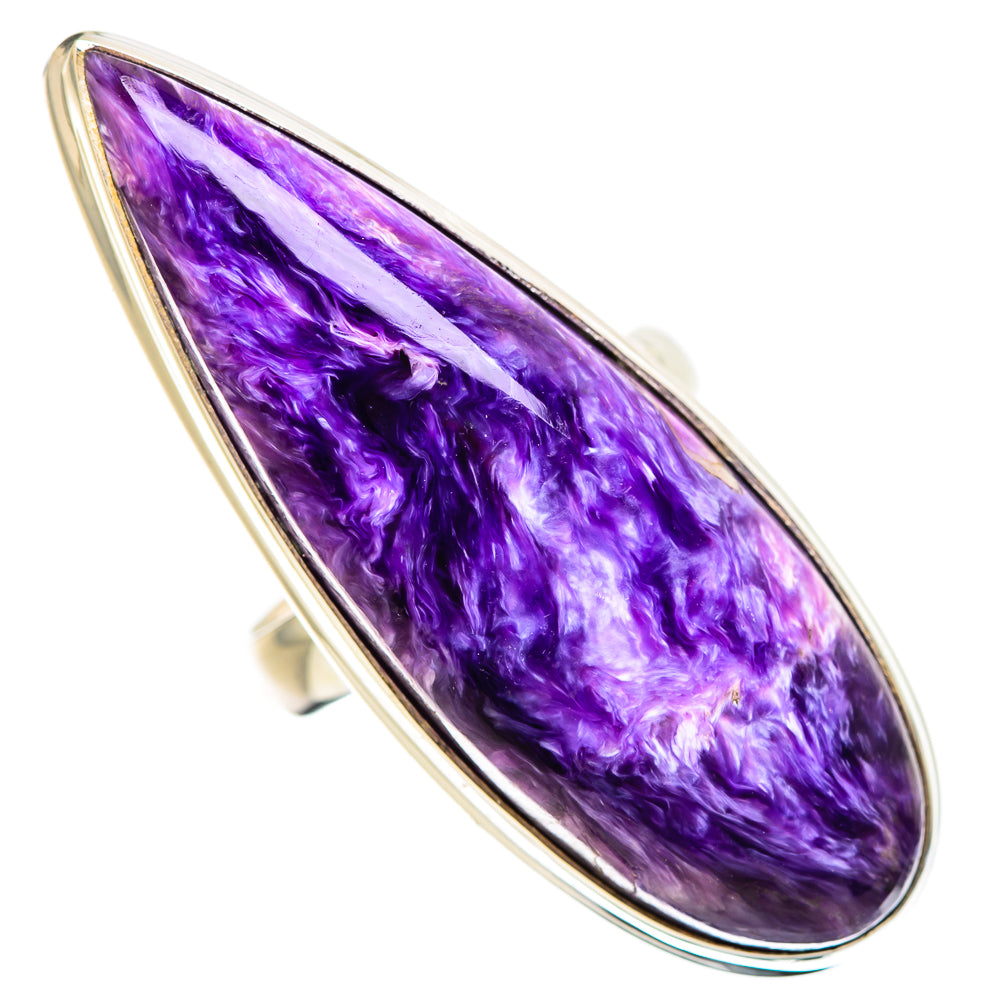 Charoite Rings handcrafted by Anasilvercos - RING131924 - Photo 2