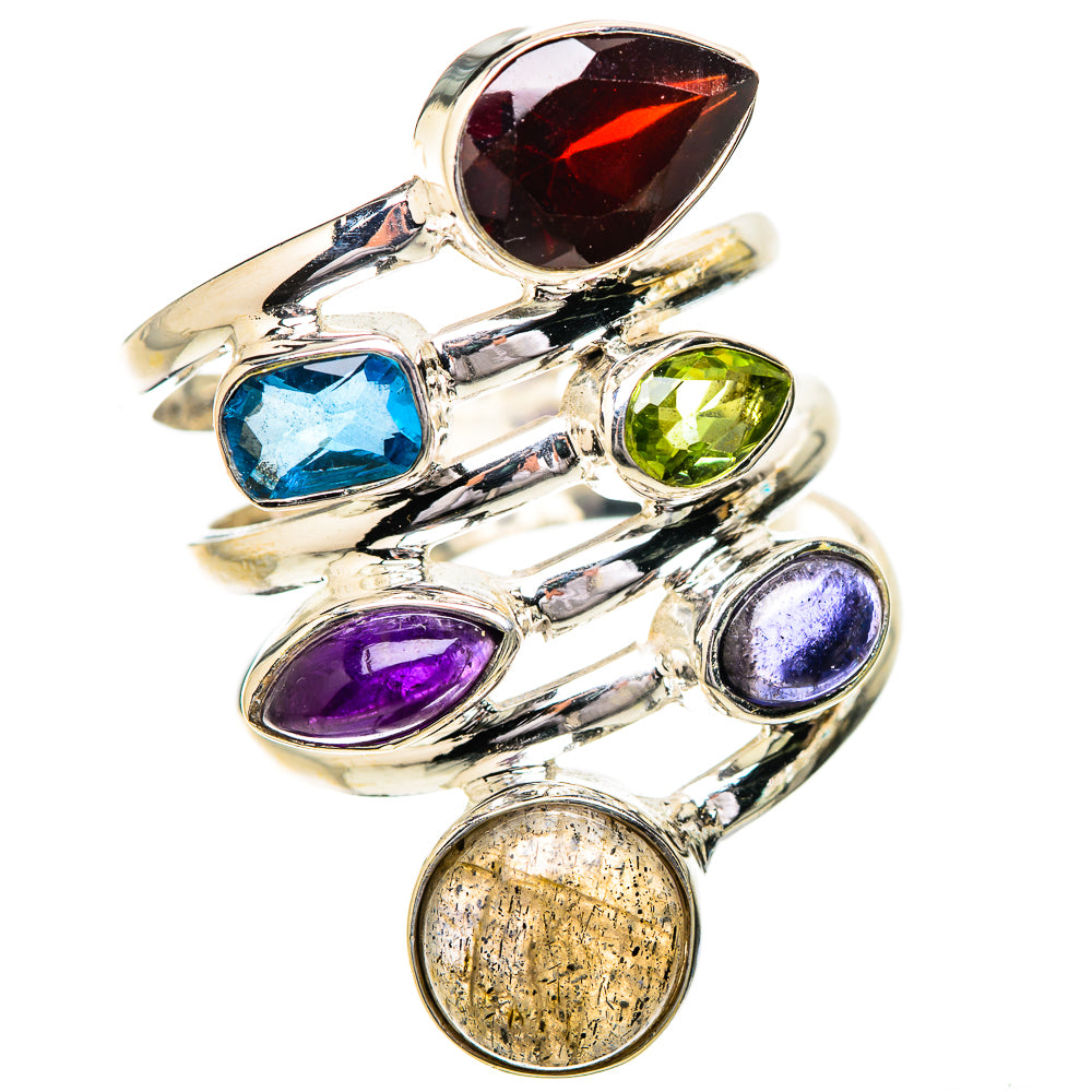 Garnet Rings handcrafted by Anasilvercos - RING131947 - Photo 2