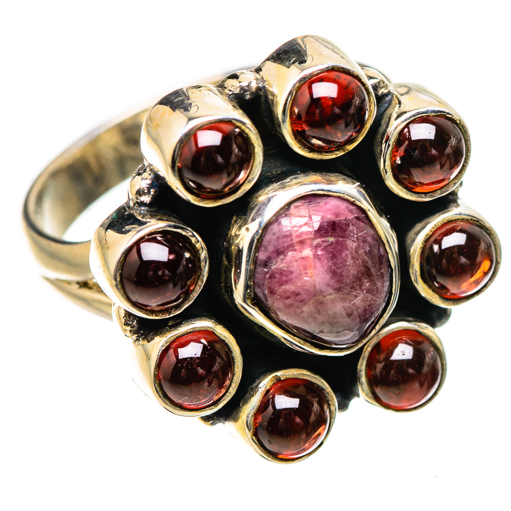 Pink Tourmaline Rings handcrafted by Anasilvercos - RING131958 - Photo 2