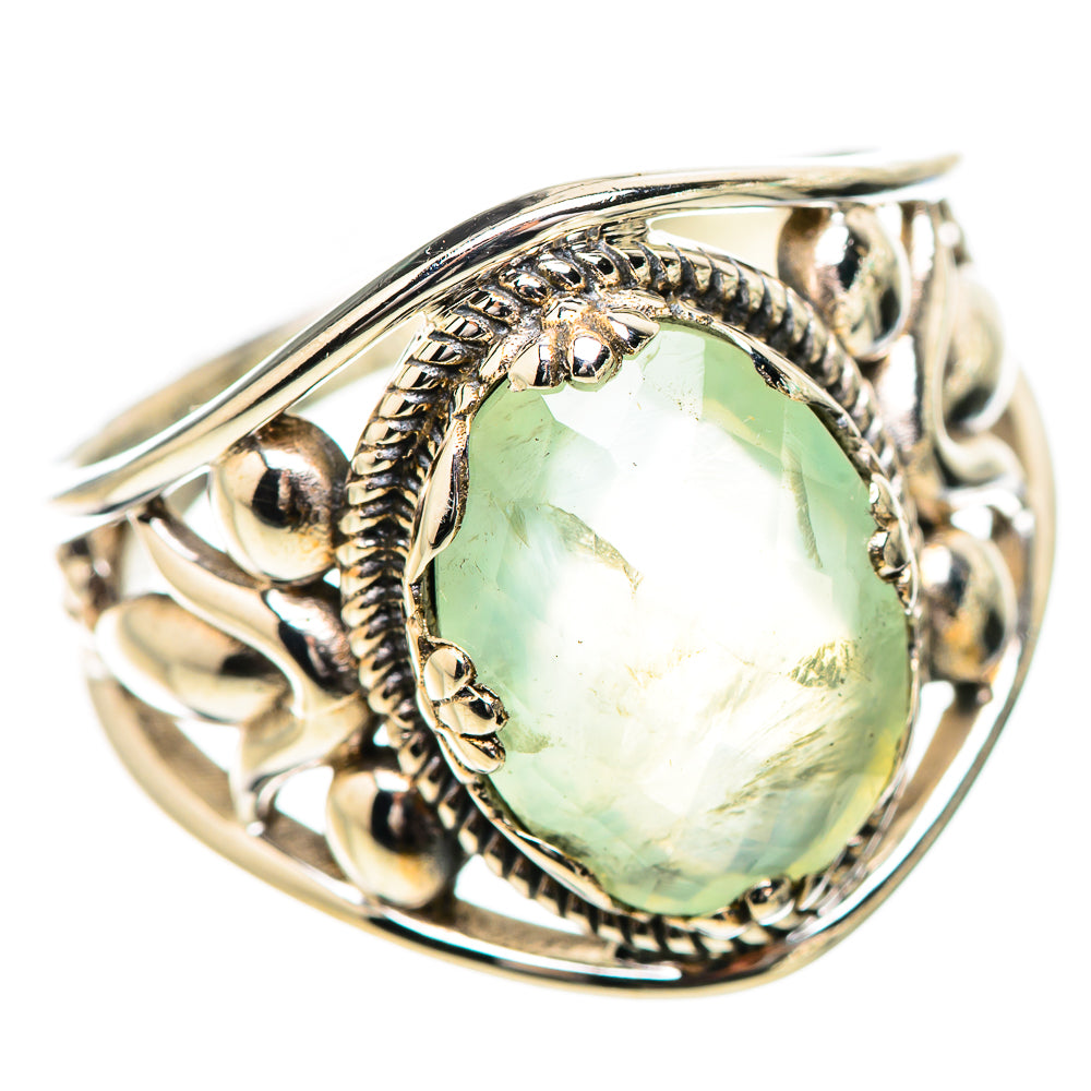 Prehnite Rings handcrafted by Anasilvercos - RING131990 - Photo 2