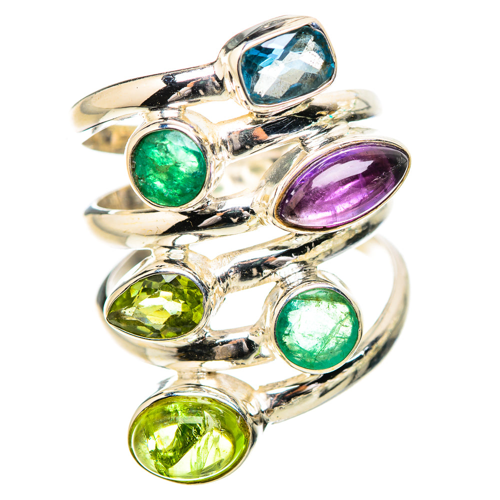 Amethyst Rings handcrafted by Anasilvercos - RING132000 - Photo 2