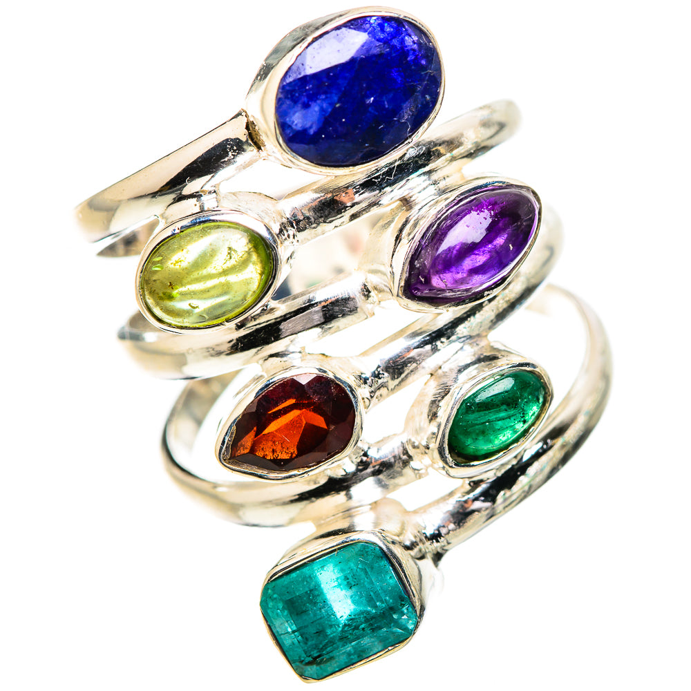 Sapphire Rings handcrafted by Anasilvercos - RING132017 - Photo 2