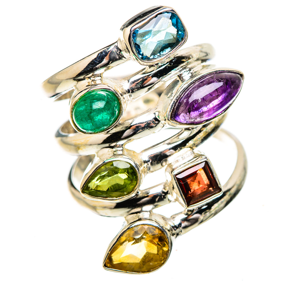 Amethyst Rings handcrafted by Anasilvercos - RING132022 - Photo 2