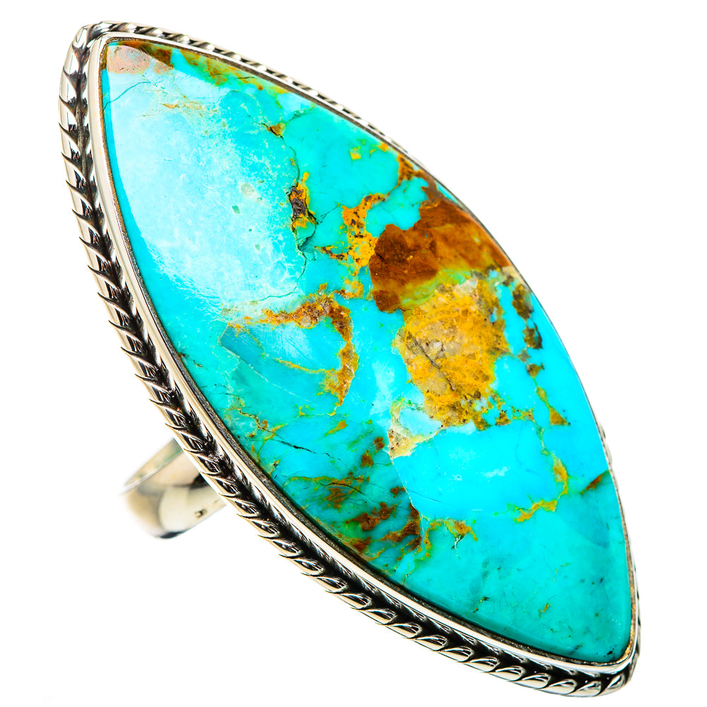 Chrysocolla Rings handcrafted by Anasilvercos - RING132033 - Photo 2
