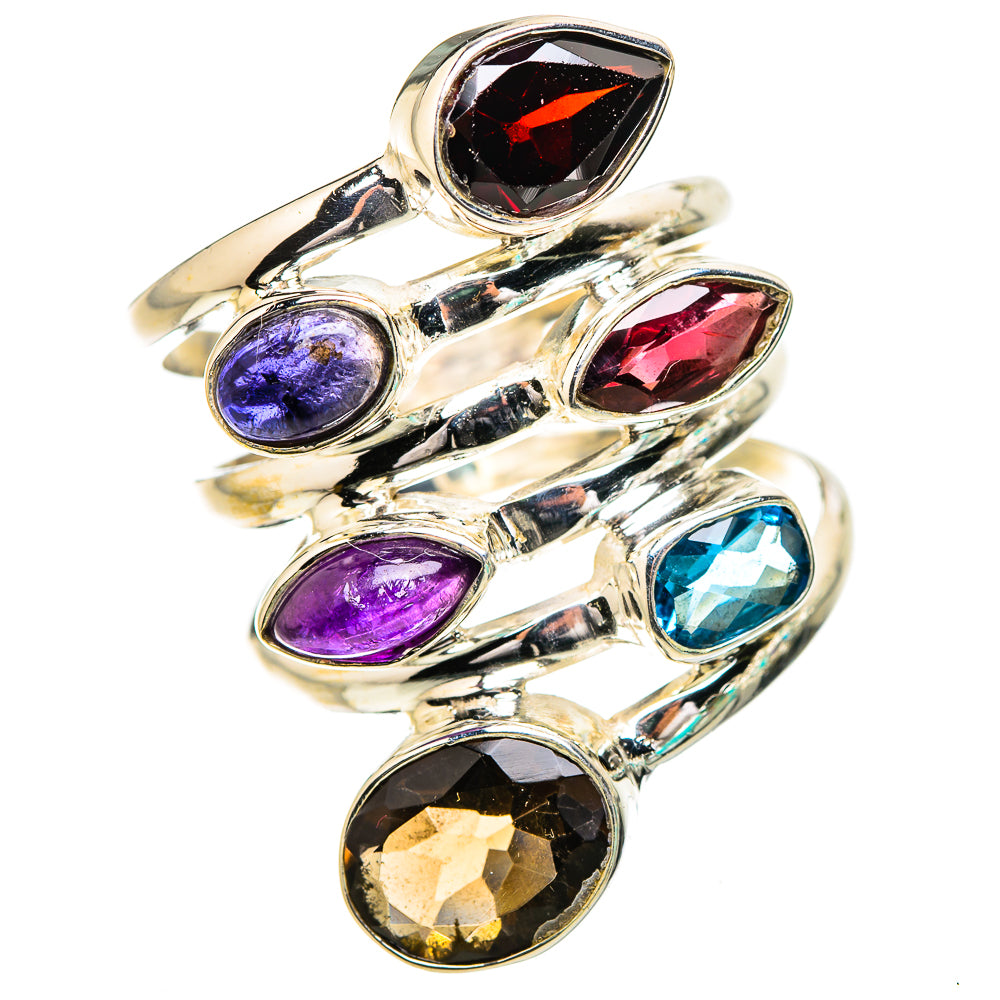 Smoky Quartz Rings handcrafted by Anasilvercos - RING132055 - Photo 2