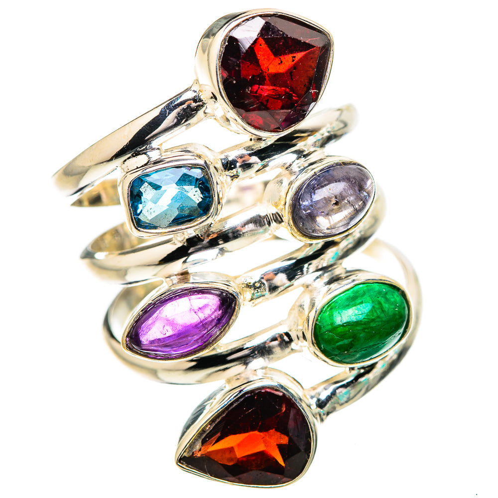 Garnet Rings handcrafted by Anasilvercos - RING132056 - Photo 2