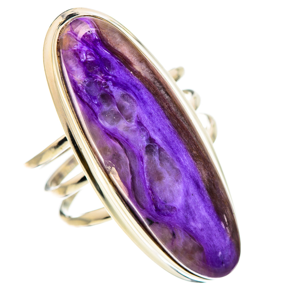 Charoite Rings handcrafted by Anasilvercos - RING132068 - Photo 2