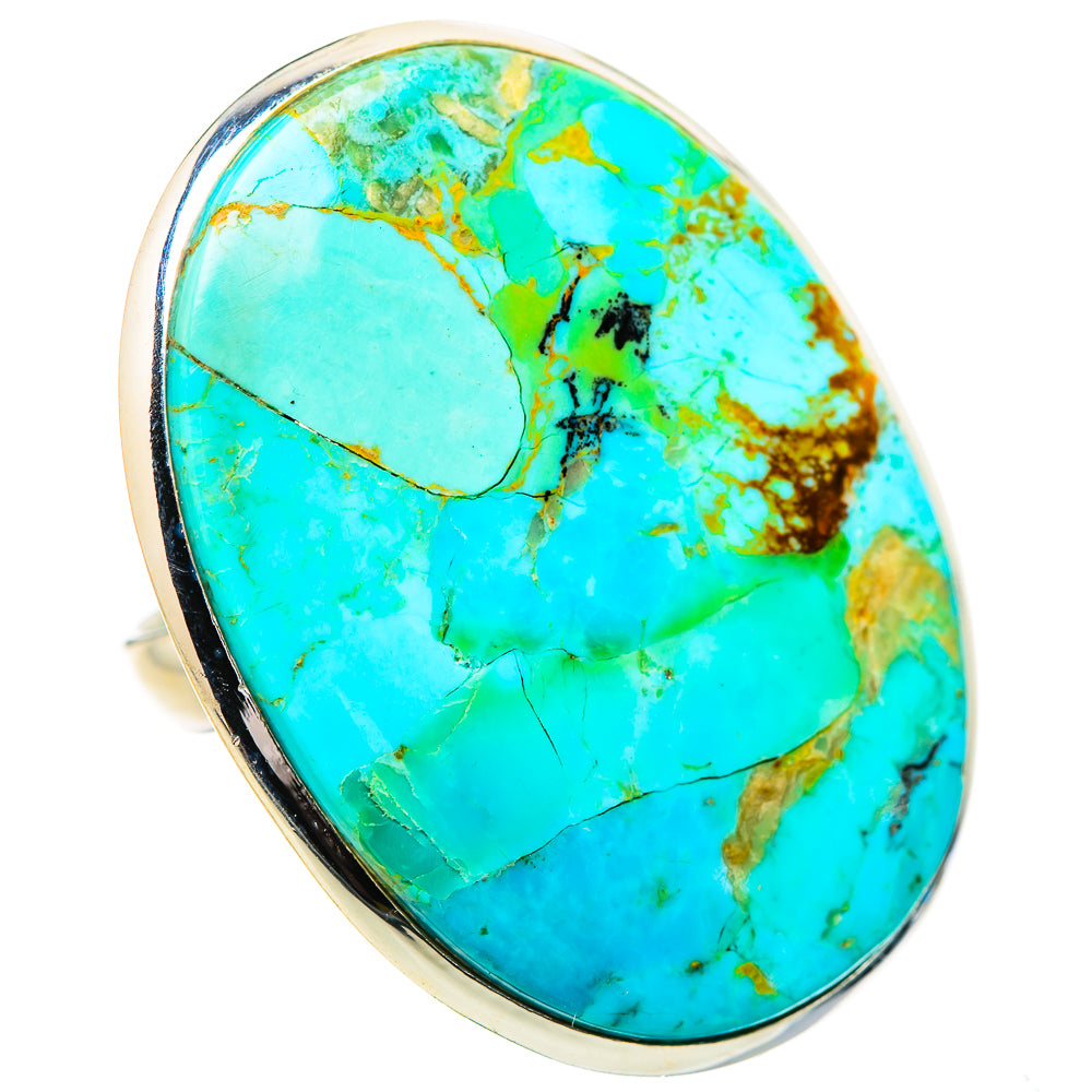 Chrysocolla Rings handcrafted by Anasilvercos - RING132080 - Photo 2