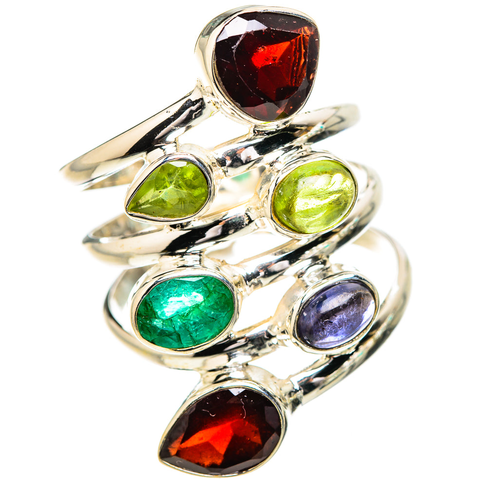 Garnet Rings handcrafted by Anasilvercos - RING132090 - Photo 2