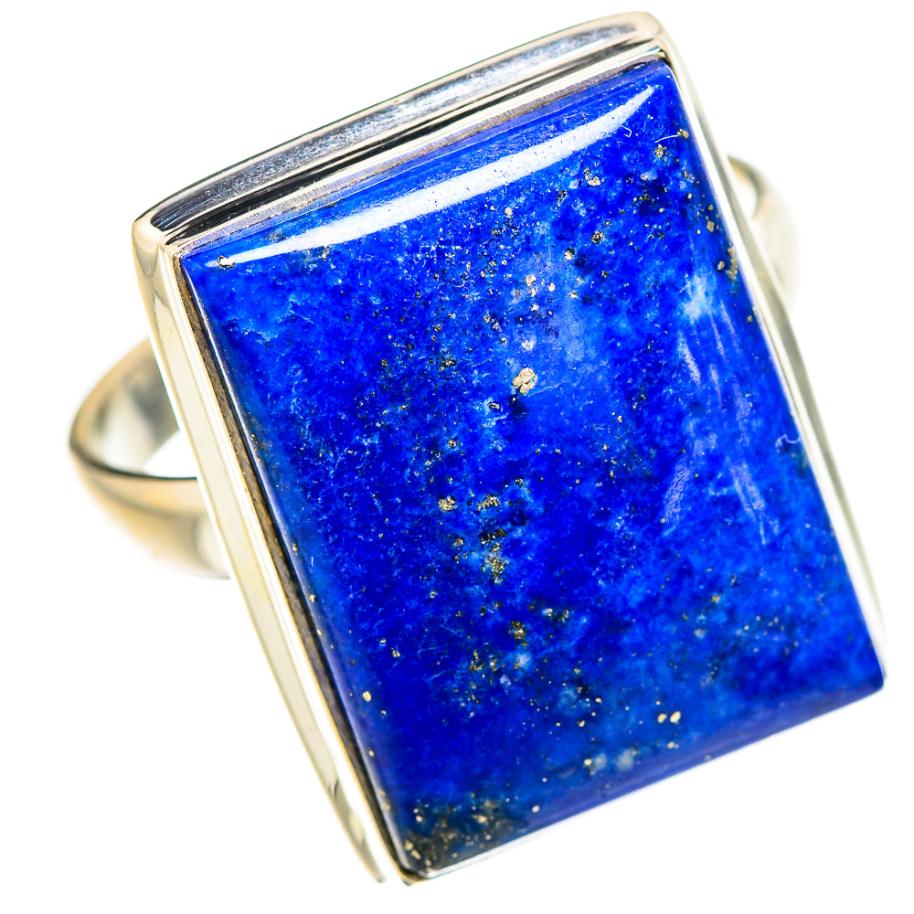 Lapis Lazuli Rings handcrafted by Anasilvercos - RING132096 - Photo 2