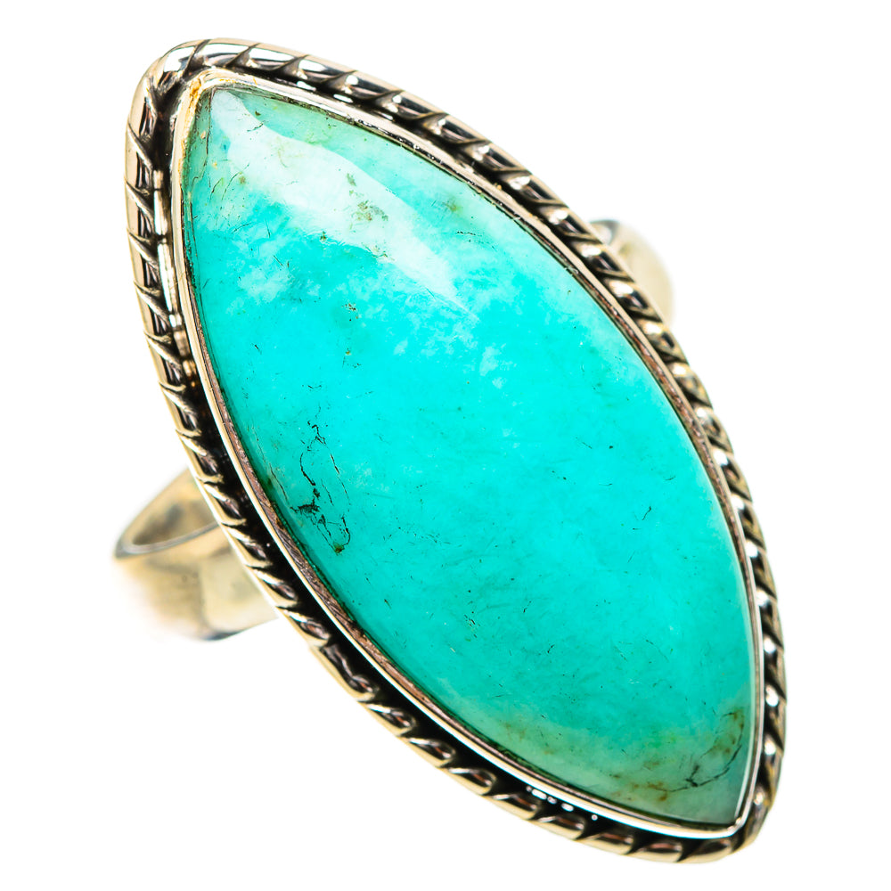 Amazonite Rings handcrafted by Anasilvercos - RING132101 - Photo 2