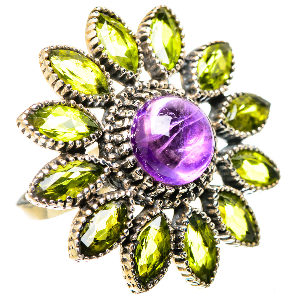 Amethyst Rings handcrafted by Anasilvercos - RING132118 - Photo 2