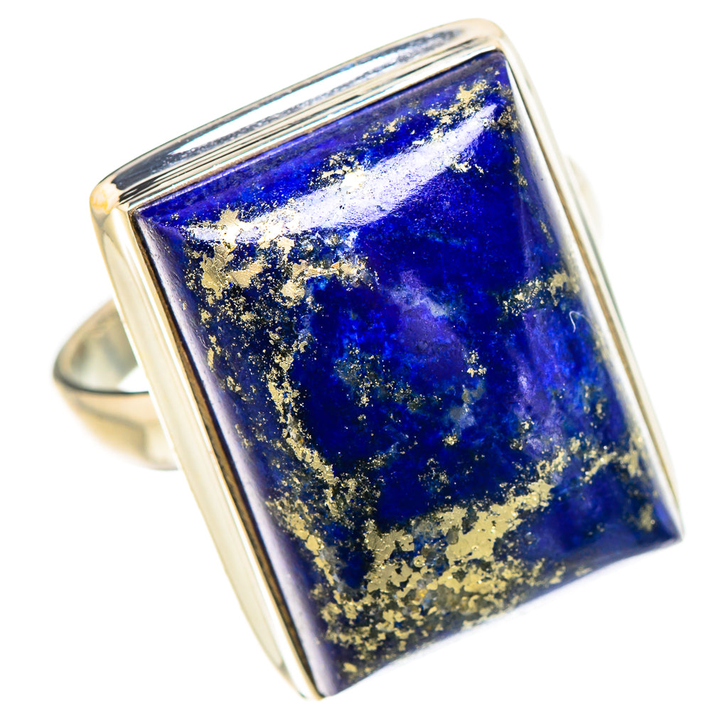 Lapis Lazuli Rings handcrafted by Anasilvercos - RING132132 - Photo 2