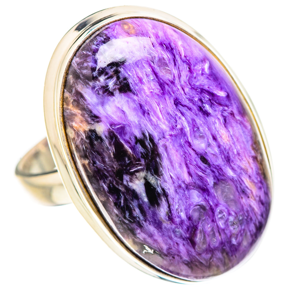 Charoite Rings handcrafted by Anasilvercos - RING132136 - Photo 2