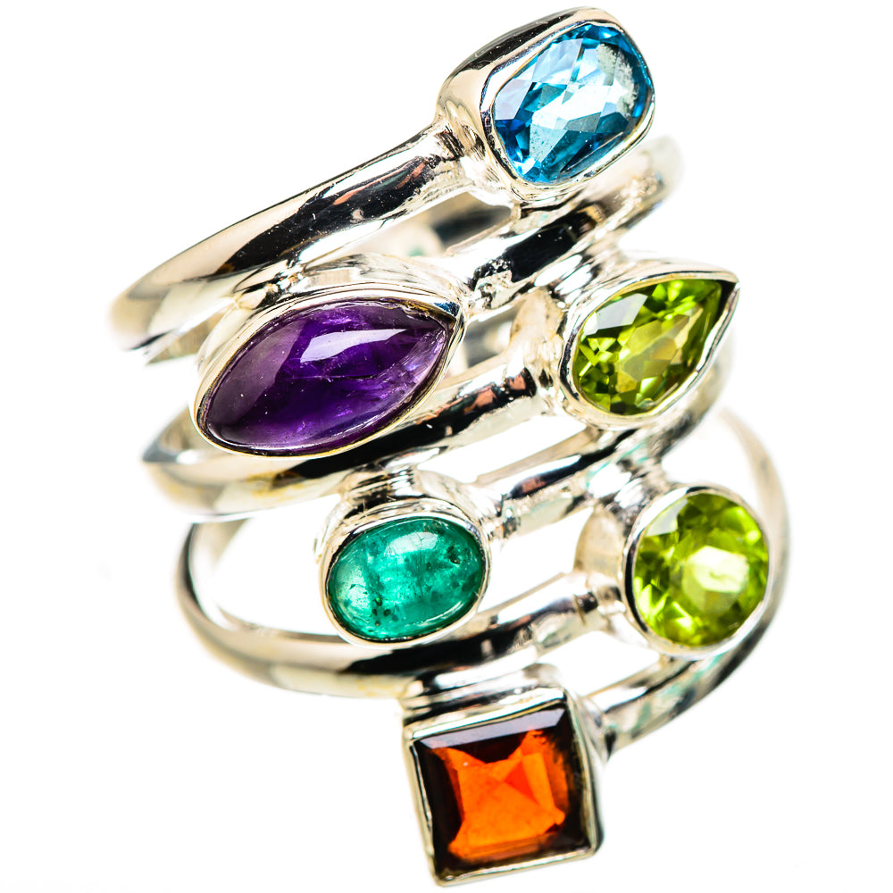 Amethyst Rings handcrafted by Anasilvercos - RING132225 - Photo 2