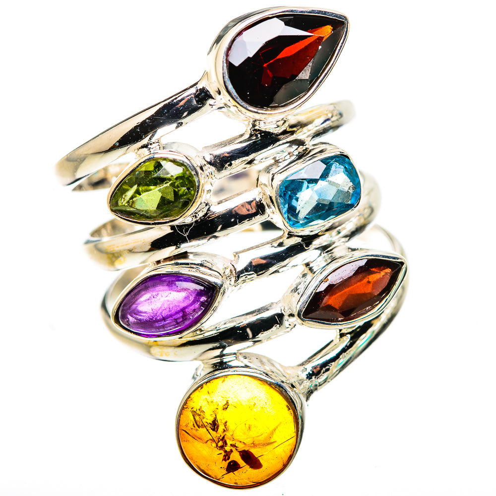 Baltic Amber Rings handcrafted by Anasilvercos - RING132230 - Photo 2