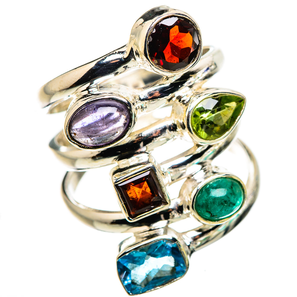 Blue Topaz Rings handcrafted by Anasilvercos - RING132240 - Photo 2