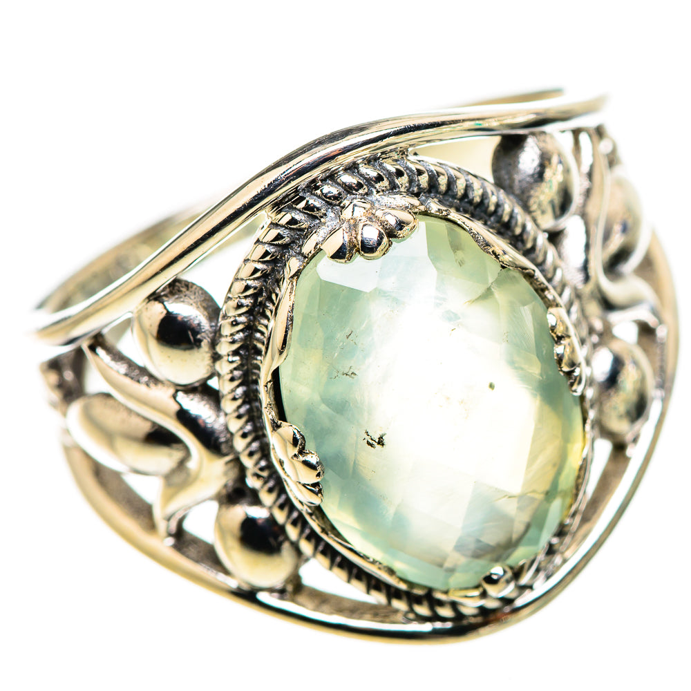 Prehnite Rings handcrafted by Anasilvercos - RING132247 - Photo 2